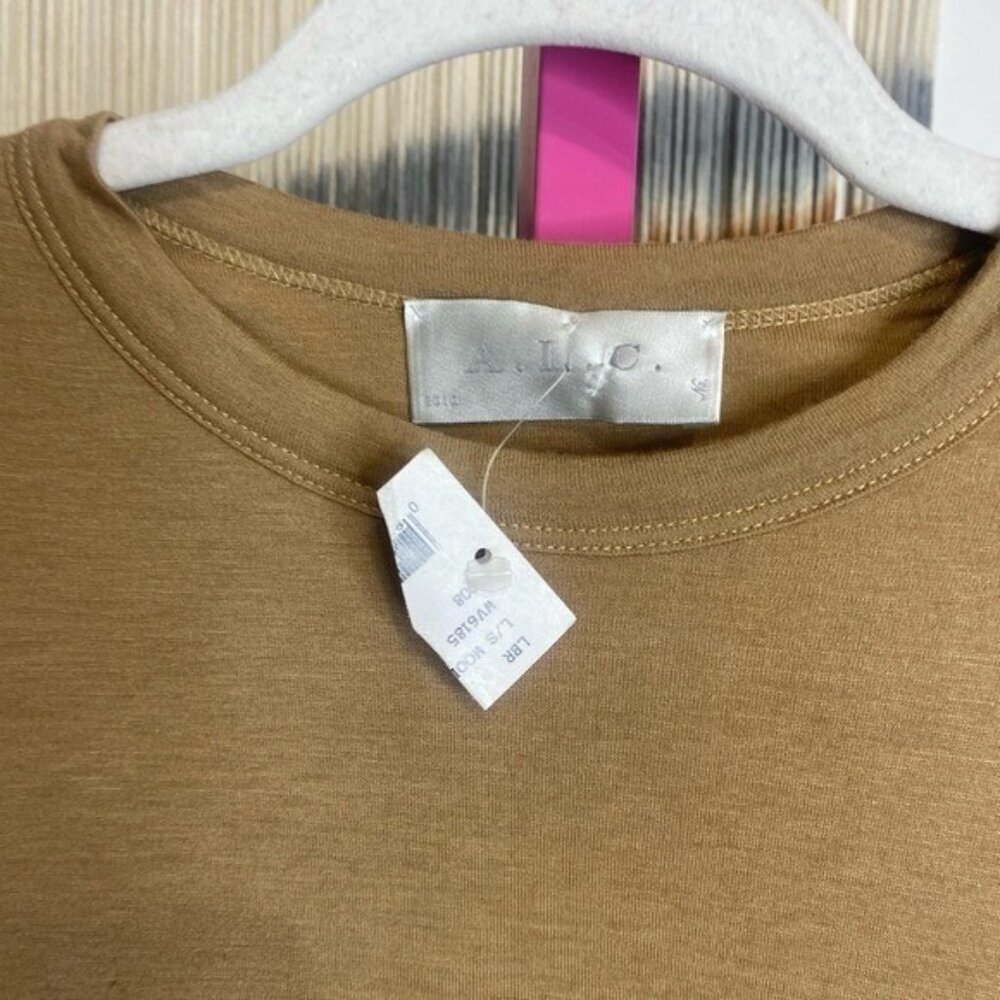 NWT A.L.C.Crew Neck Knee-Length Dress - Picture 5 of 9